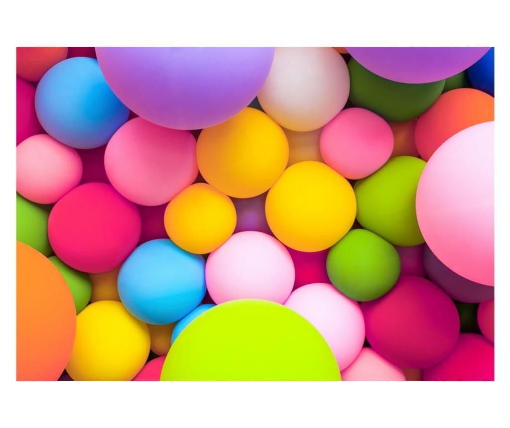 Tapet Artgeist, Colourful Balls, material netesut, 105x150 cm - Artgeist, Multicolor