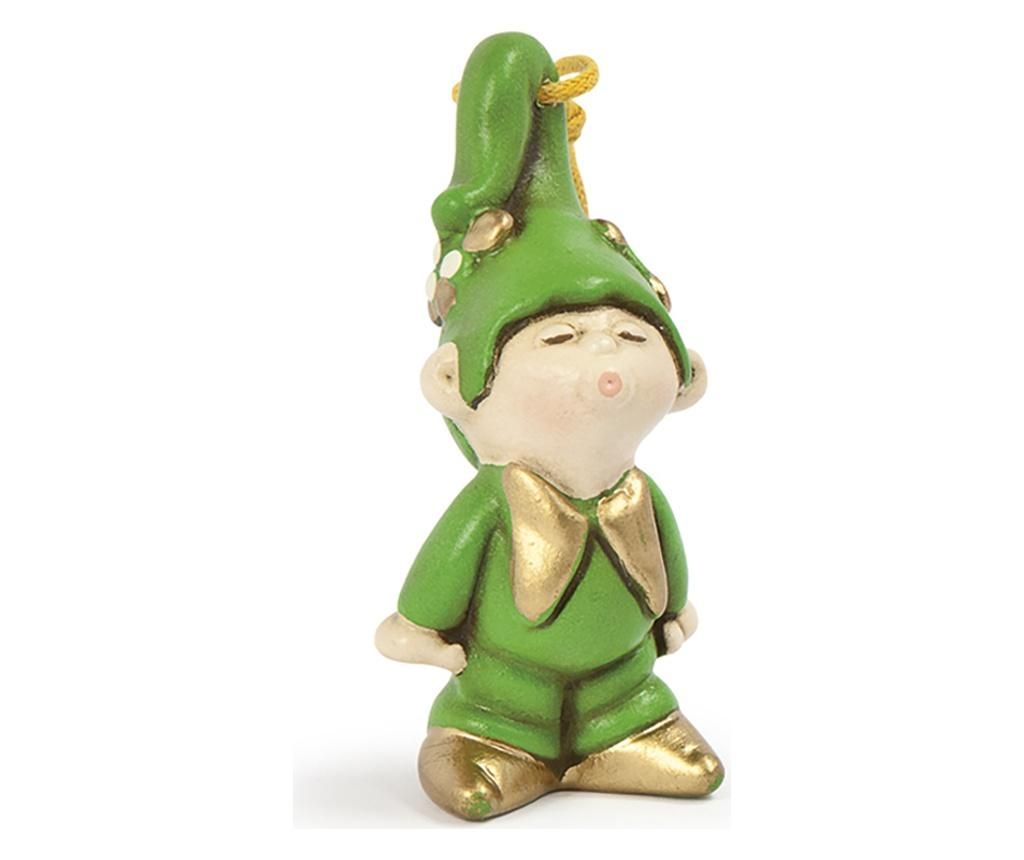 Decoratiune Egan Elf With Green Flower