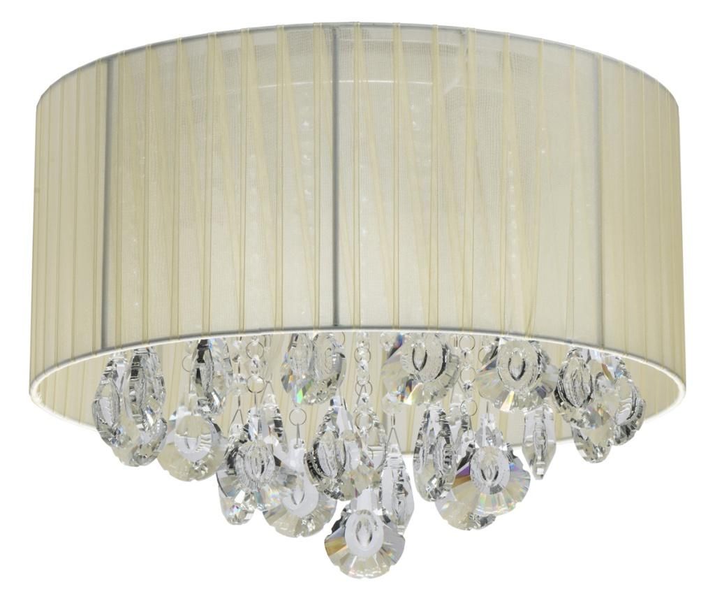 Lustra Jacqueline Brass - Classic Lighting, Gri & Argintiu,Maro