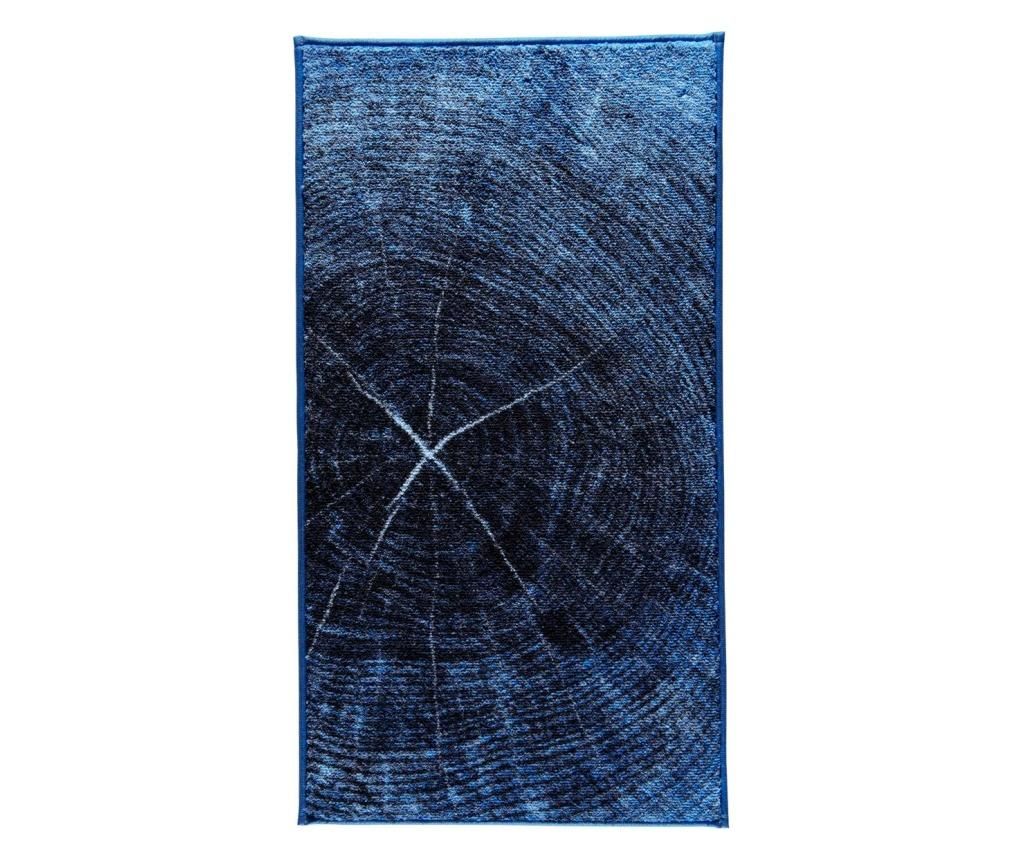 Covoras de baie Confetti, poliamida, 80×140 cm, albastru – Confetti, Albastru Confetti