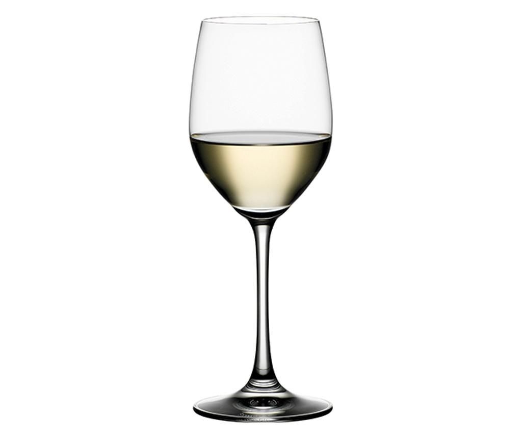 Set 4 pahare pentru vin White Spiegelau Vino 340 ml - Spiegelau, Alb imagine