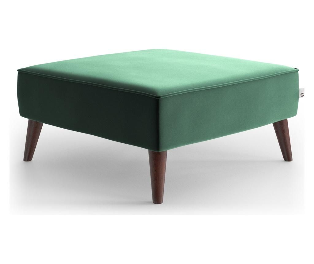 Puf My Pop Design, Auteuil Uni Green, 95x64x42 cm - My Pop Design, Verde