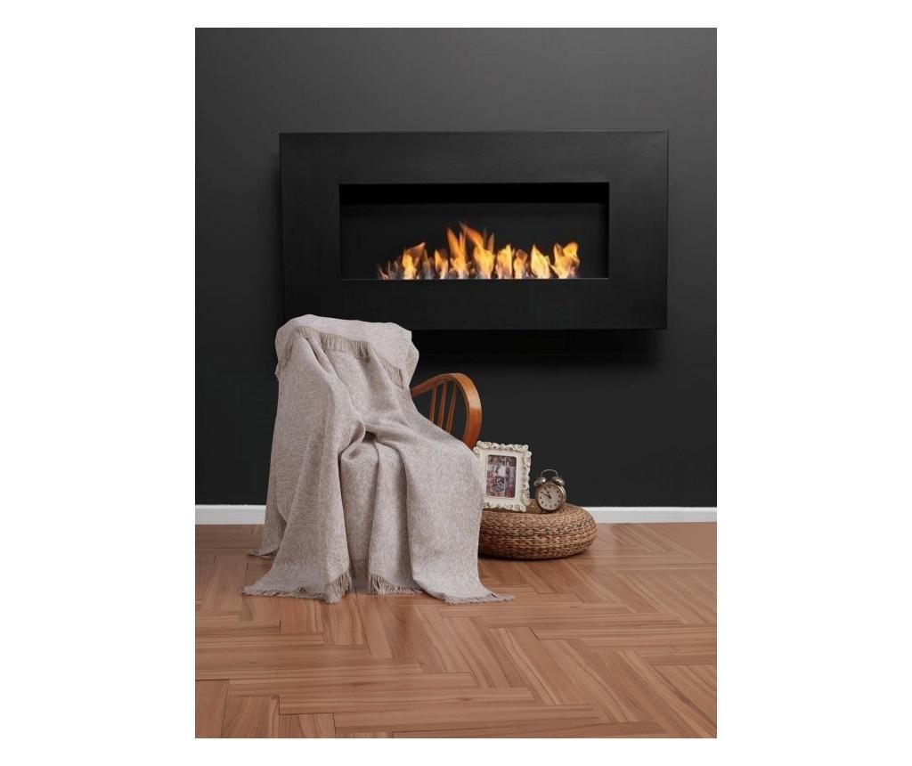 Cuvertura matlasata Sun Dark Grey 250×260 cm – Casa Selección, Gri & Argintiu Casa Selección