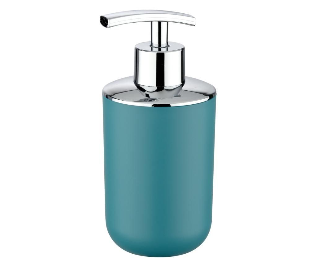 Dispenser pentru sapun lichid Wenko, Brasil, plastic TPE, 9x7x17 cm, albastru – Wenko, Albastru vivre.ro imagine 2022