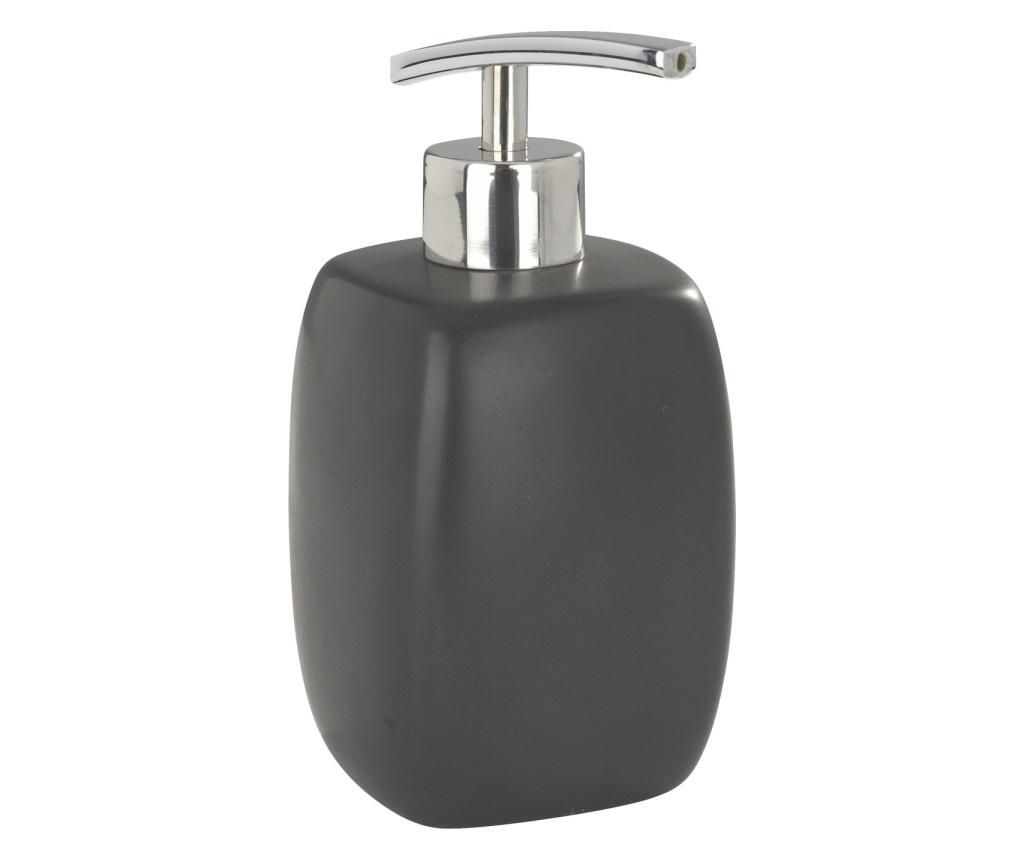 Dispenser pentru sapun lichid Wenko, Faro, ceramica, 8x8x16 cm – Wenko, Negru vivre.ro imagine 2022