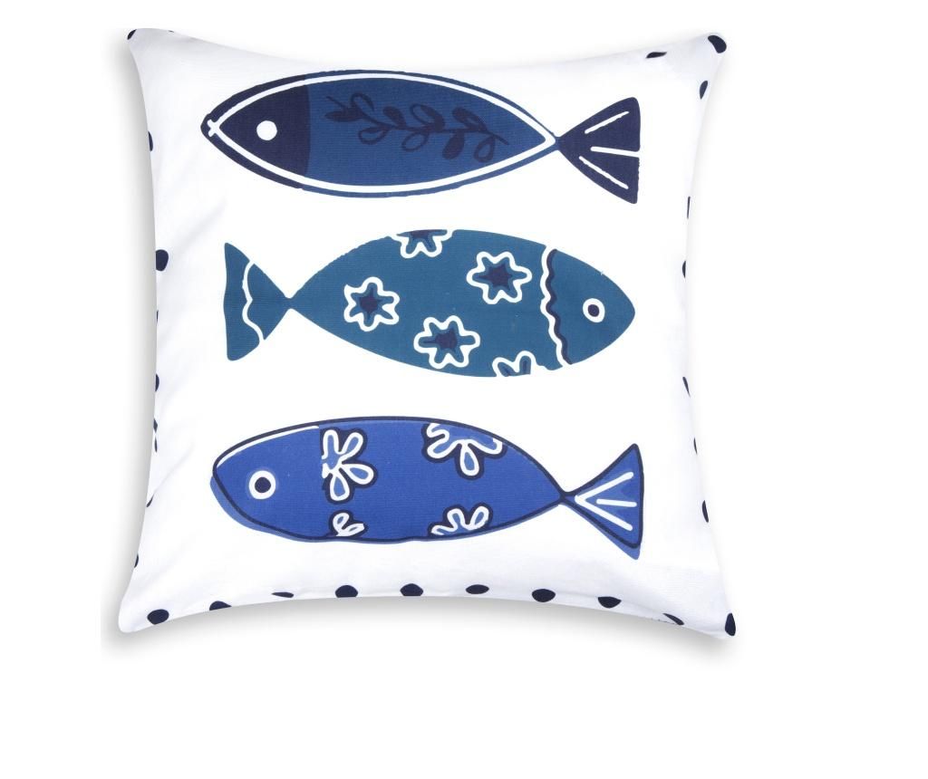 Perna decorativa Ocean 45×45 cm – Excelsa, Albastru