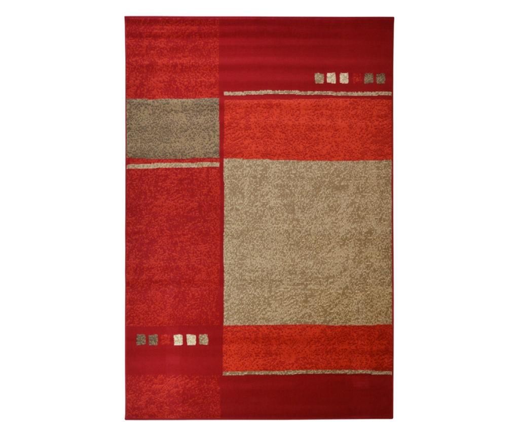 Covor Moderno Gabbeh Rosso 120x170 cm - Floorita, Rosu