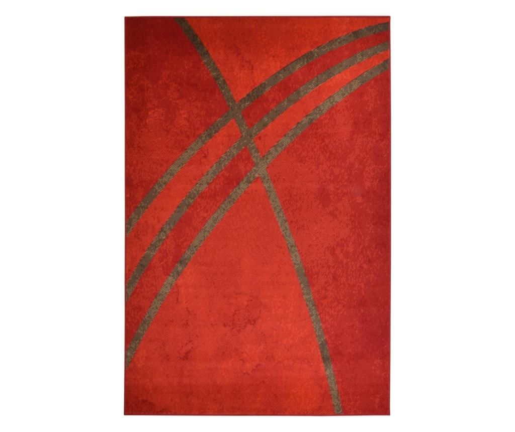 Covor Moderno Linea Rosso 120x170 cm - Floorita, Rosu