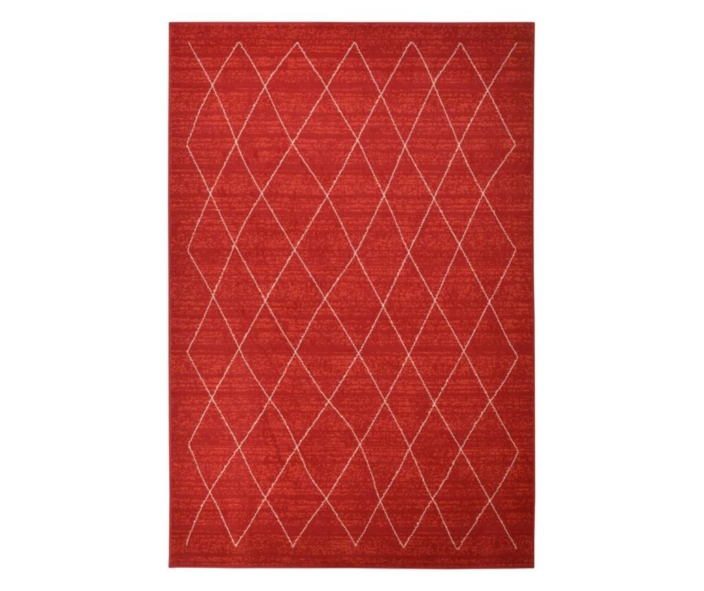 Covor Moderno Marocco Rosso 160x225 cm - Floorita, Rosu