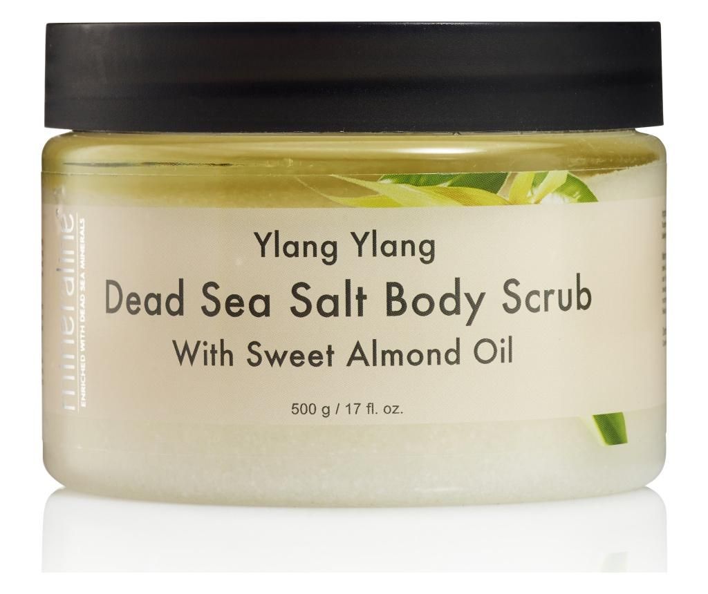 Exfoliant pentru corp Mineraline Dead Sea Salt Ylang Ylang 500 g