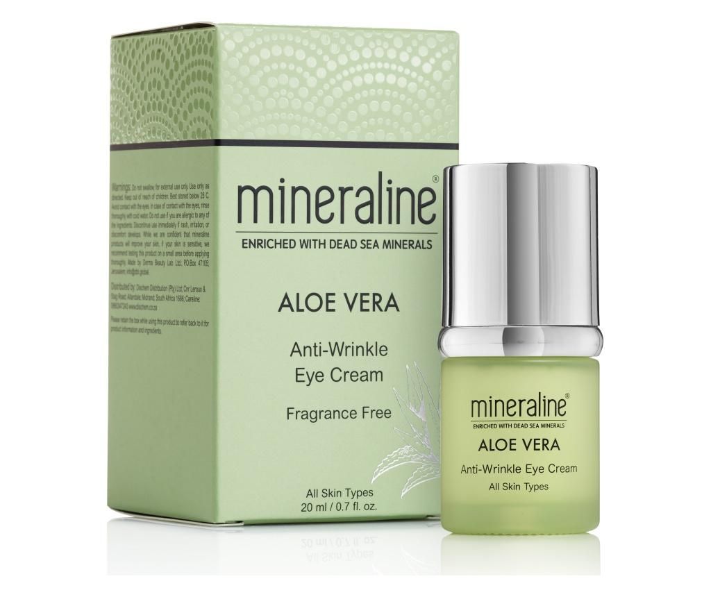Crema antrid pentru ochi Mineraline Aloe Vera 20 ml - Mineraline
