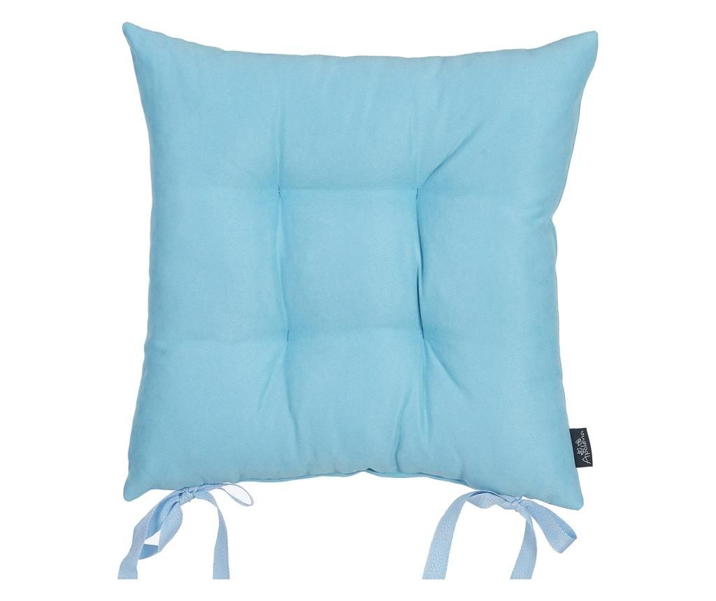 Perna de sezut Bronx Light Blue 37x37 cm