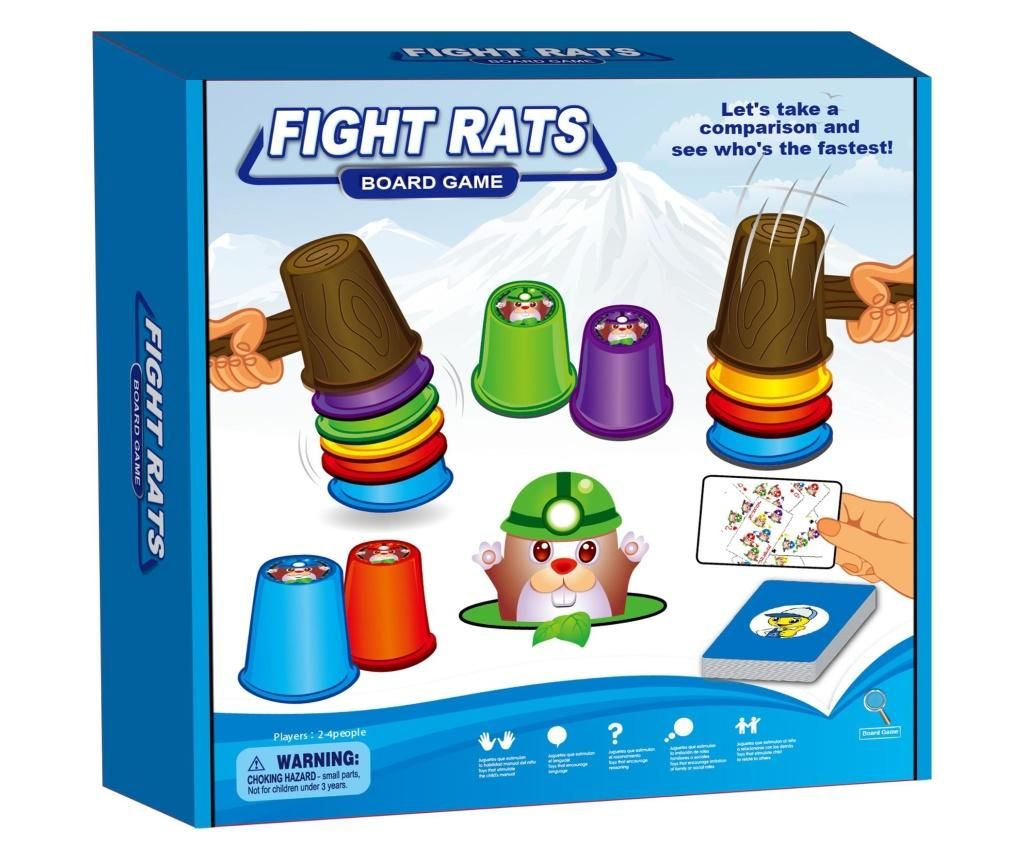 Joc educativ Fight Rats – Juguetes BP, Multicolor Juguetes BP