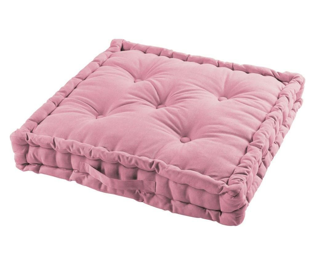 Perna de podea Candy Pink 60x60 cm - COTON d\'intérieur, Multicolor