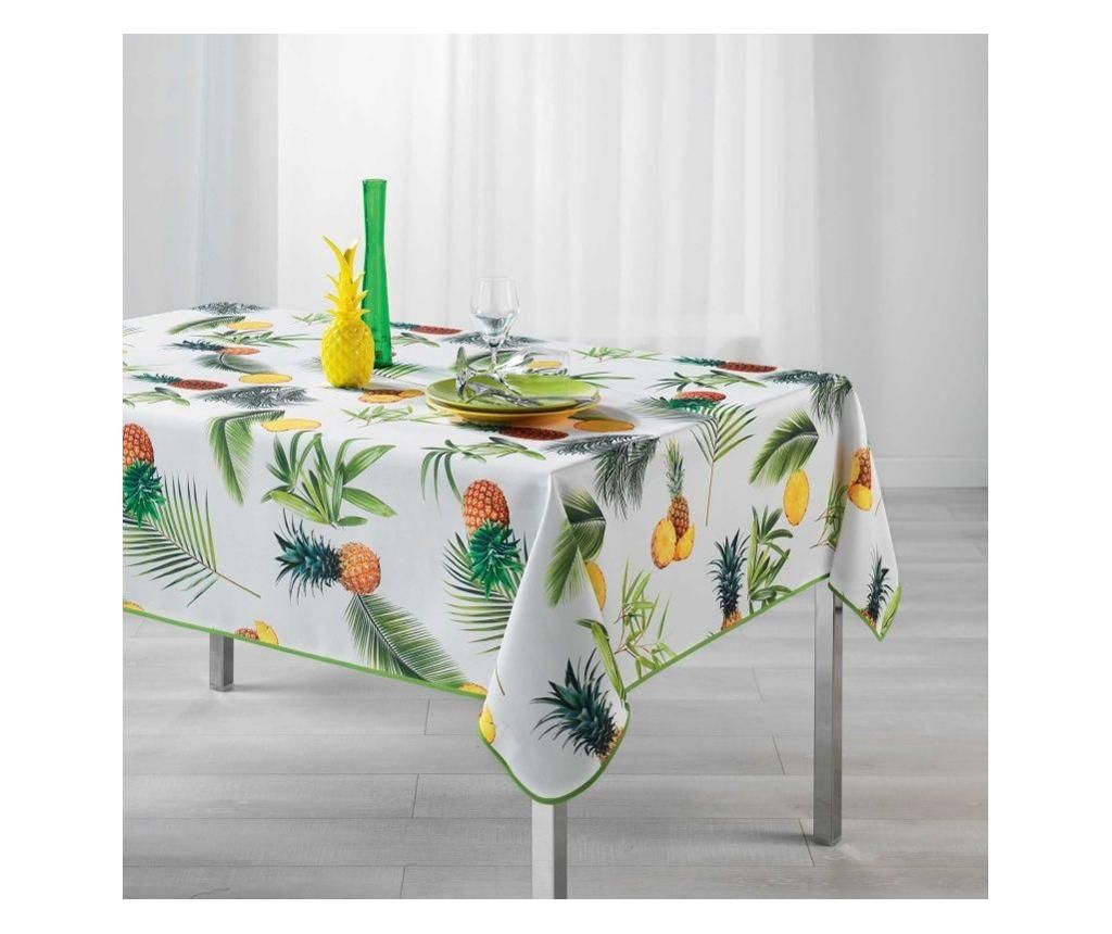 Fata de masa Douceur D\'intérieur, Fresh Ananas, poliester, 150x240 cm - douceur d\'intérieur, Multicolor