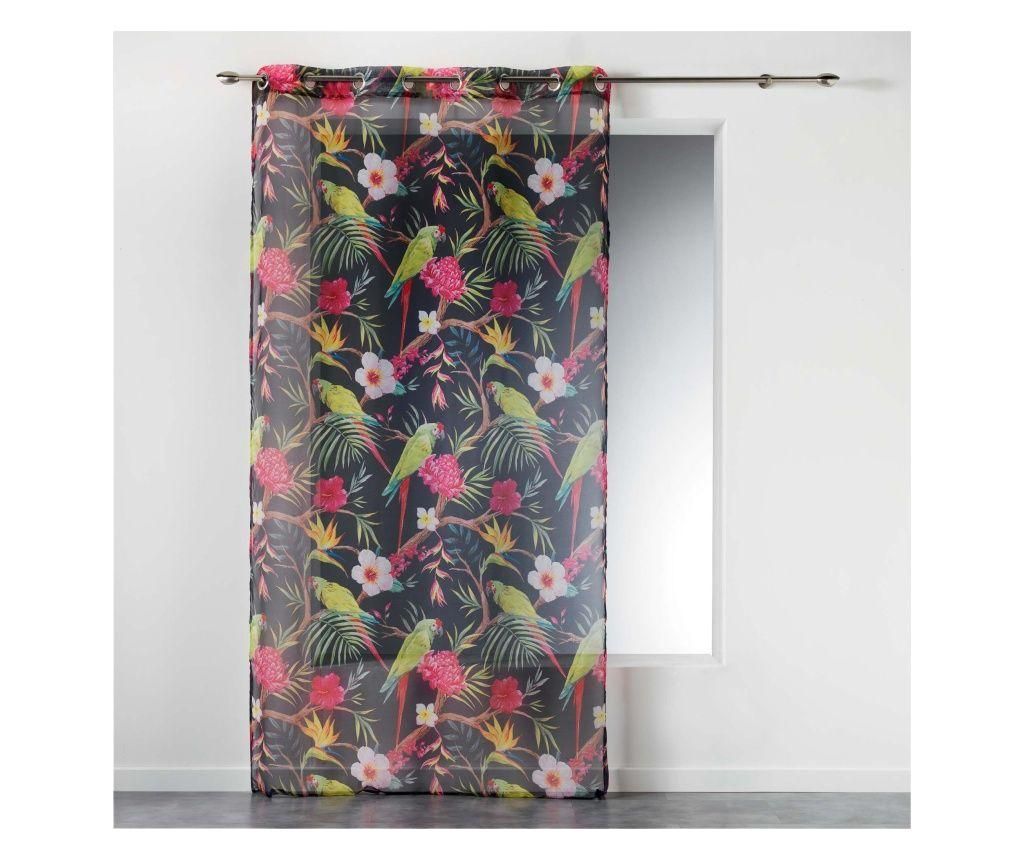 Draperie Toucana Plum 140×240 cm – douceur d’intérieur, Multicolor