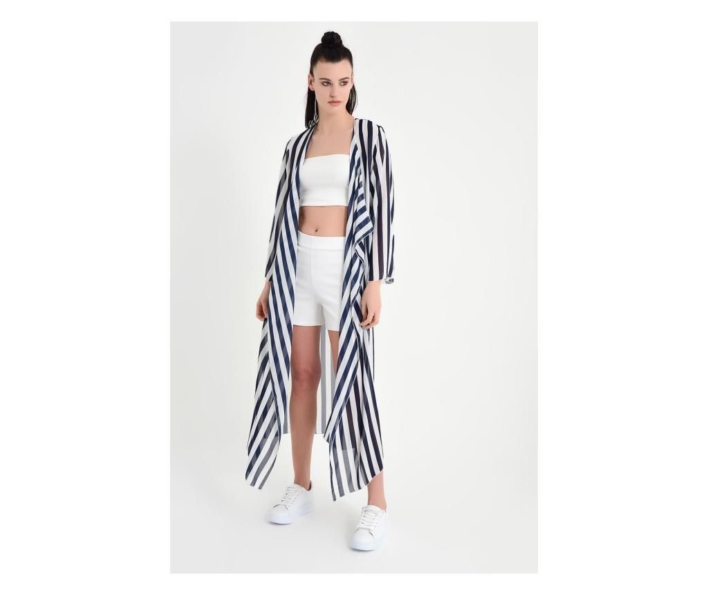 Kimono dama Laranor Navy White Print 48