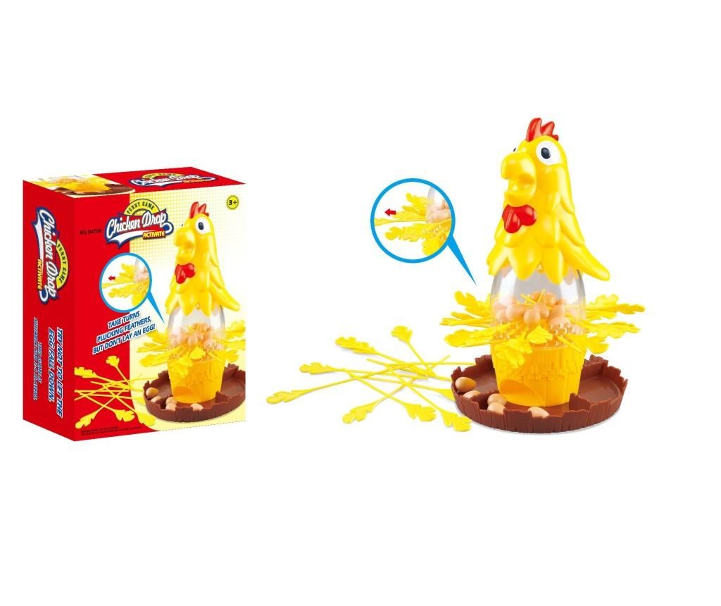 Joc de indemanare Chicken drop – Juguetes BP, Multicolor Juguetes BP
