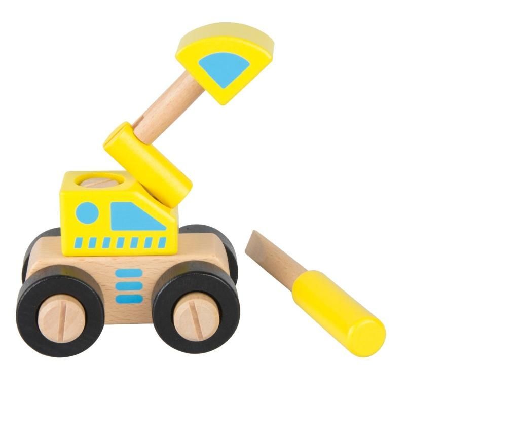 Jucarie in forma de masina Excavator – Juguetes BP, Multicolor Juguetes BP