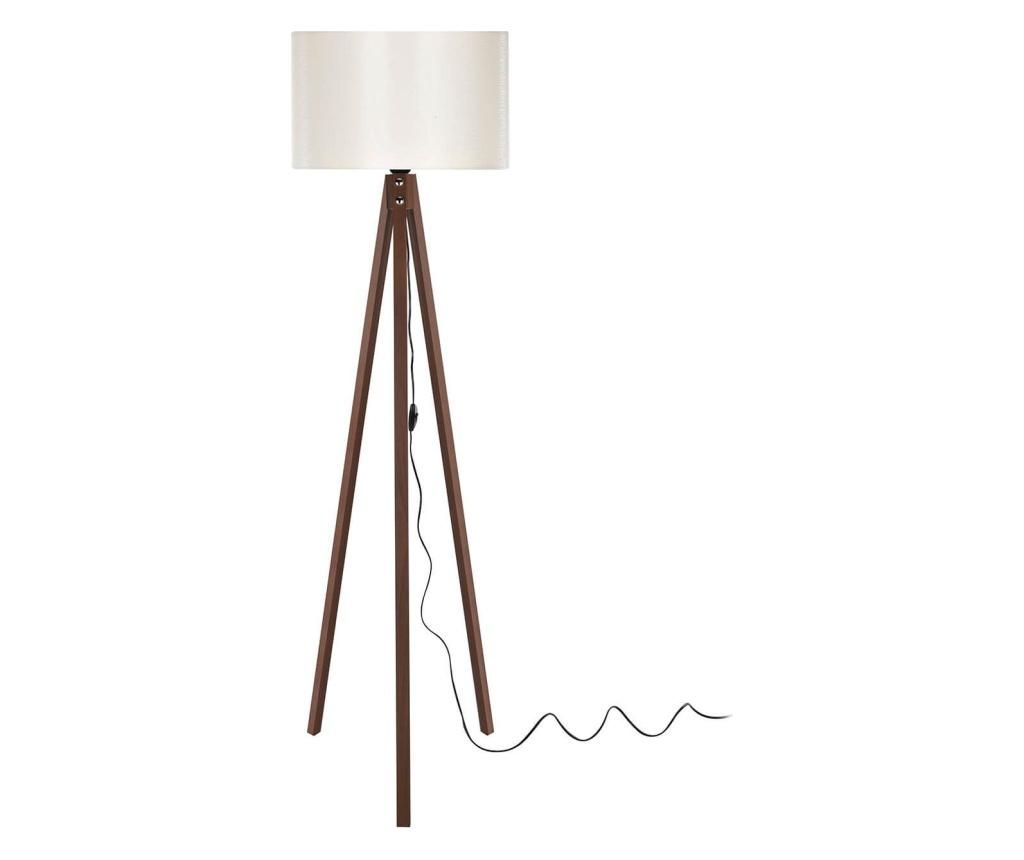 Lampadar Squid Lighting, Tello Brown, poliester, Incandescent, max. 60 W W, 38x38x136 cm - Squid lighting, Crem