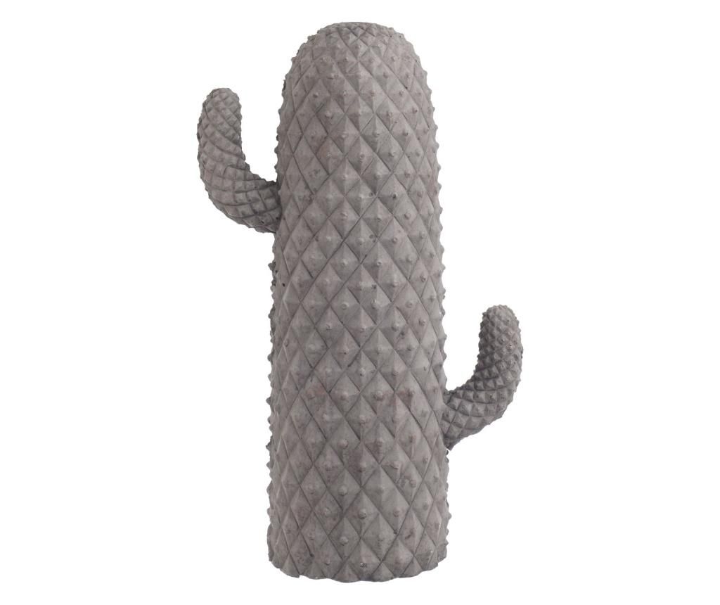 Decoratiune Cactus M - inart, Gri & Argintiu imagine