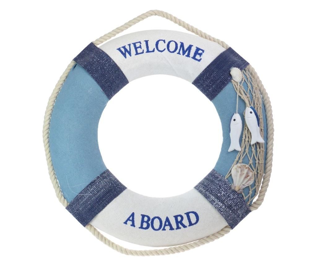 Decoratiune de perete Welcome Aboard