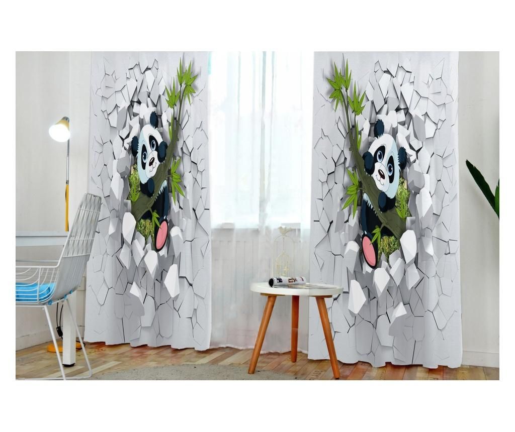 Draperie Happy Panda 140x200 cm