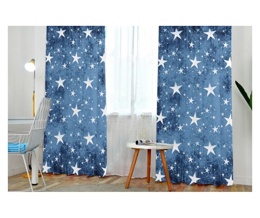 Draperie Good Night Blue 140x275 cm