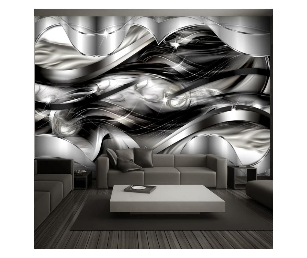 Tapet Platinum Fog 70×100 cm – Artgeist, Negru Artgeist