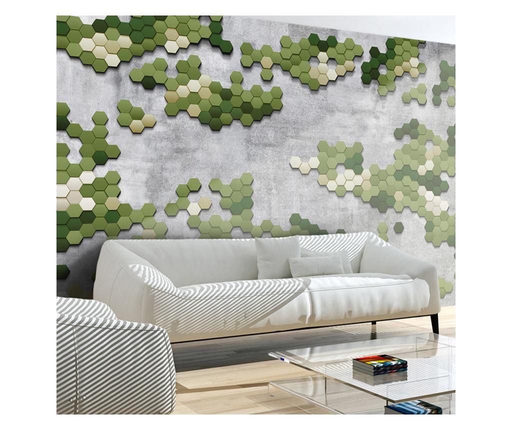 Tapet Artgeist, Upcoming Spring, material netesut, 280x400 cm - Artgeist, Verde