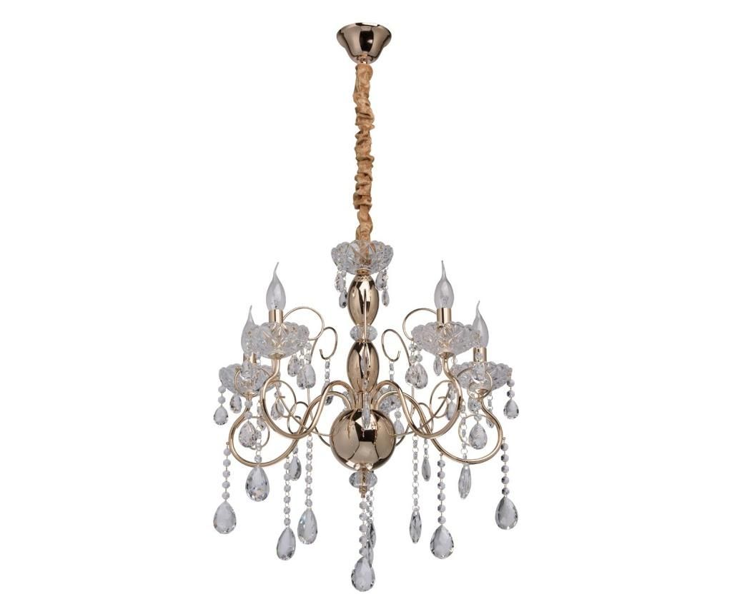 Candelabru Adele - Classic Lighting, Galben & Auriu