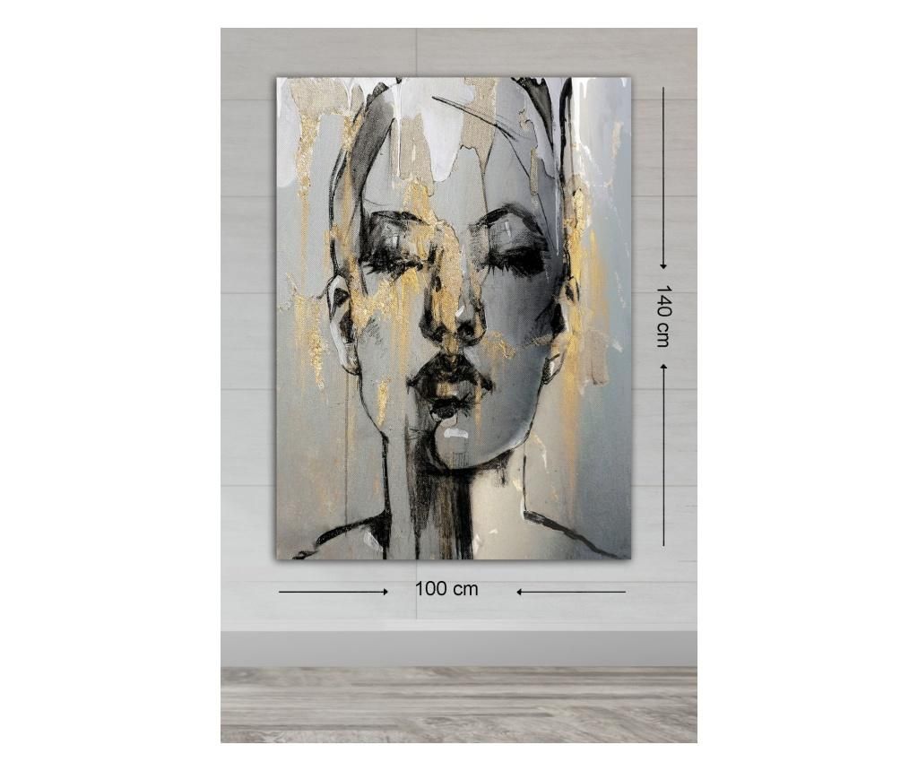 Tablou Tablo Center, Sissie, canvas imprimat din bumbac, 40×60 cm – Tablo Center, Multicolor Tablo Center imagine 2022