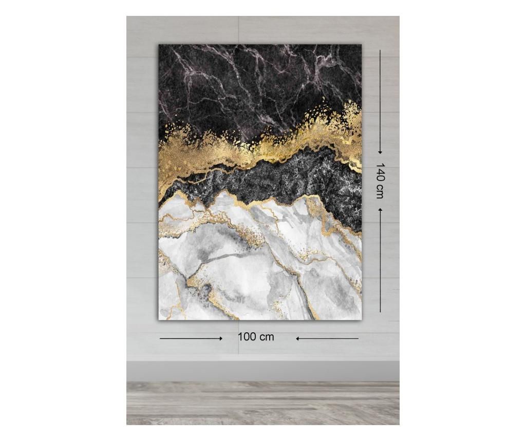 Tablou Lenore 100x140 cm - TABLOCENTER, Multicolor