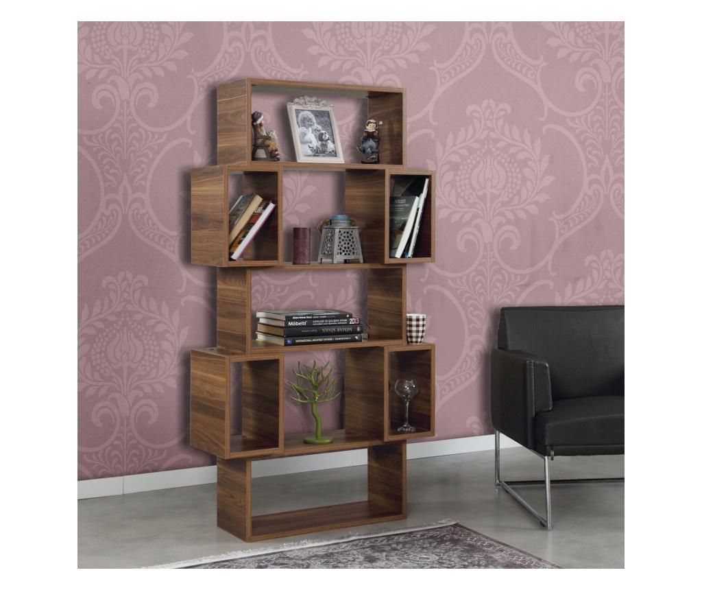 Biblioteca Comforty, Box, PAL melaminat, 160x30x84 cm - Comforty