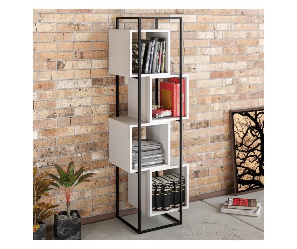 Biblioteca Zena Home, Prada, PAL melaminat, 160x52x38 cm - Zena Home