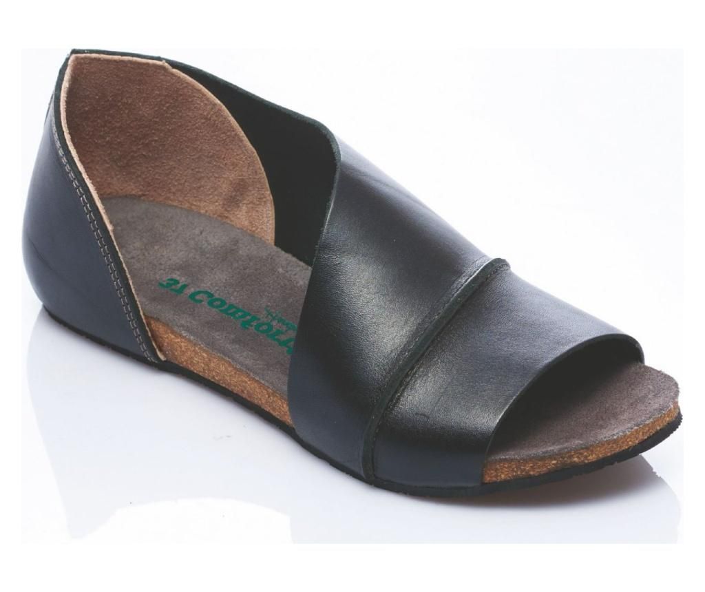 Pantofi dama Lina Black 40 – Comfortfüße, Multicolor Comfortfüße
