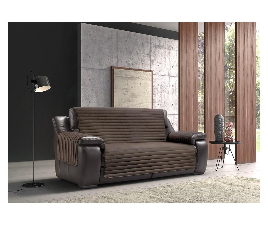 Husa pentru fotoliu Sofa Marrone 190x65 cm - Co.Ingros.Tex, Multicolor