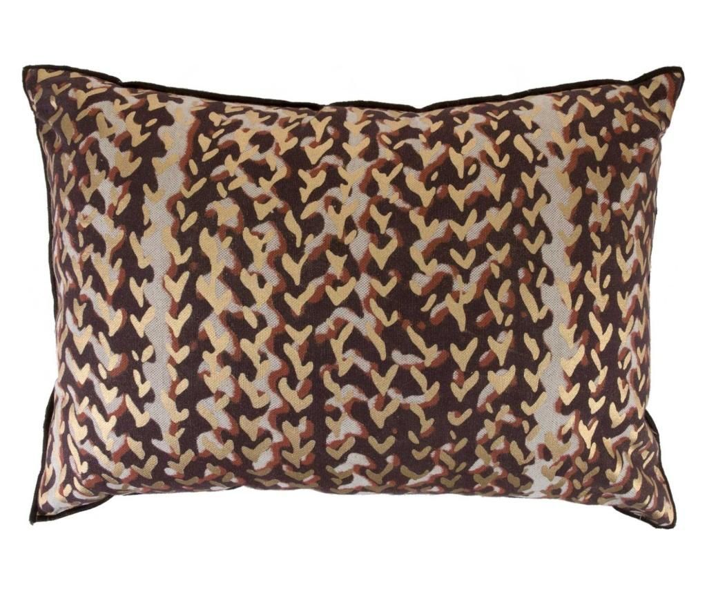 Perna decorativa Braid Brown 35x50 cm - BELLA MAISON, Maro