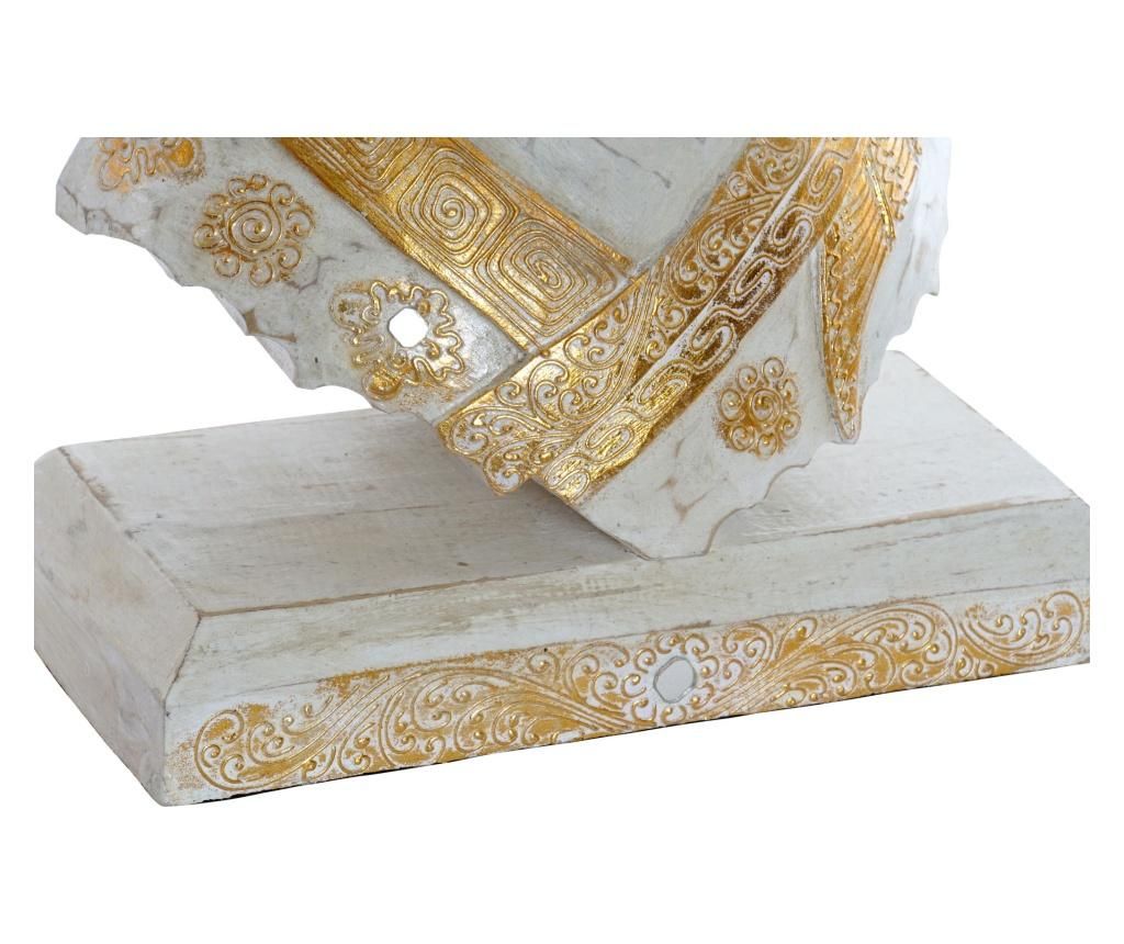 Decoratiune Item International, lemn albasia, 30x14x45 cm - Item International, Crem - 2 | YEO