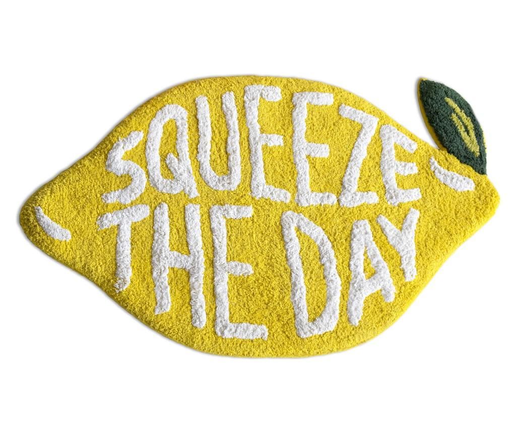 Covoras de baie Squeeze The Day 48x78 cm - Mr. Fox, Multicolor