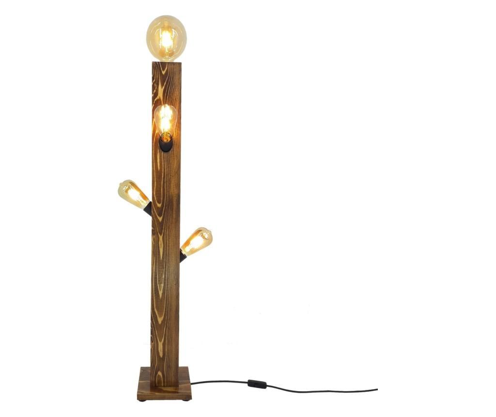 Lampadar All Design, lemn de pin masiv, max. 60 W W, 17x17x103 cm - All Design
