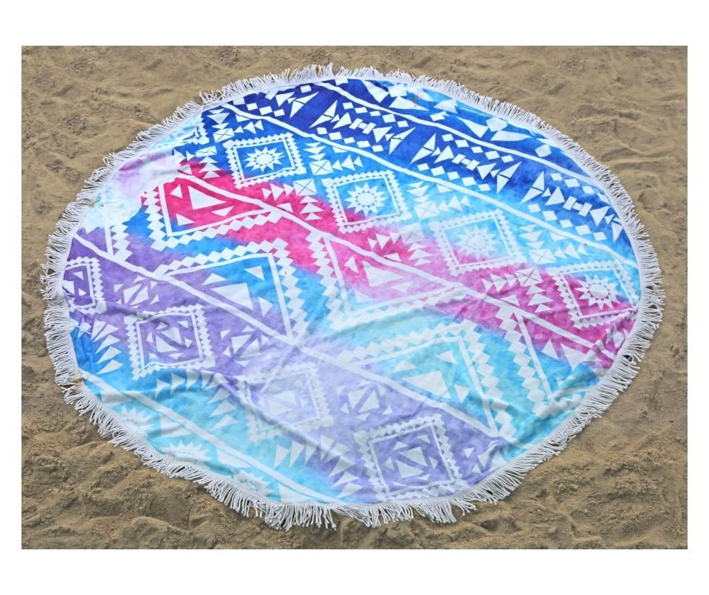 Prosop de baie Irya, Grace Beach Coloured, bumbac, 150×150 cm, multicolor – Irya, Multicolor Irya