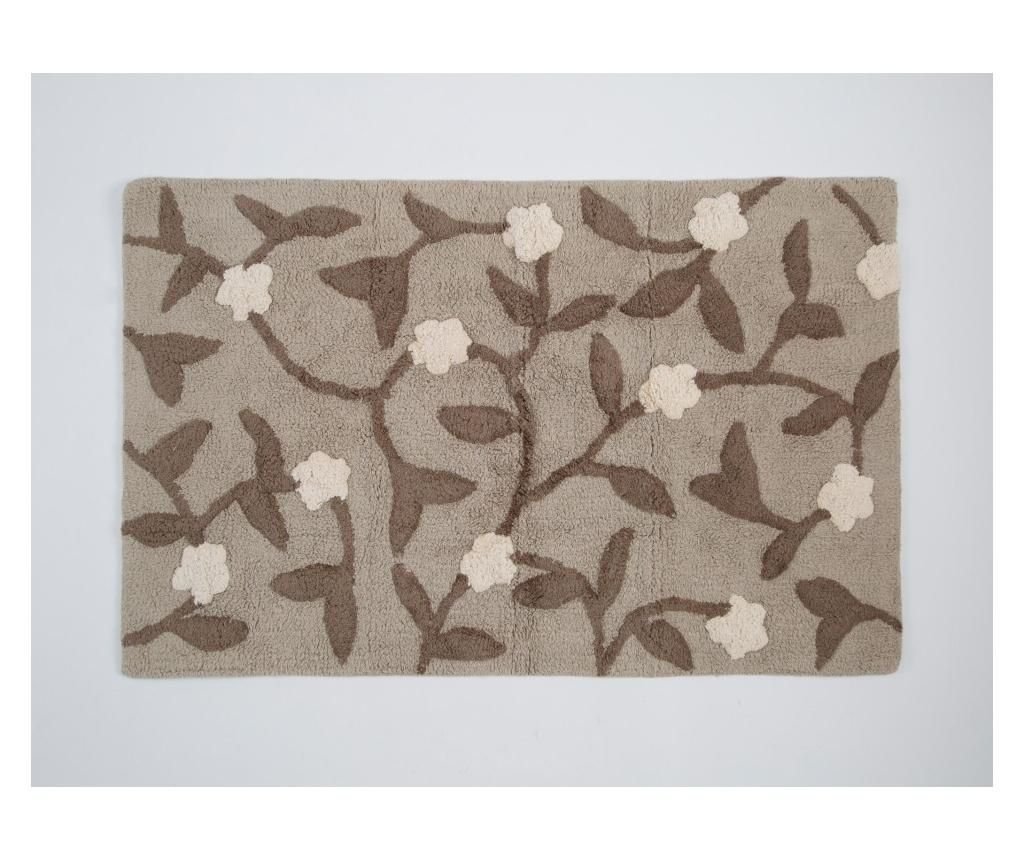 Covoras de baie Bloemen Vine Beige 60x100 cm