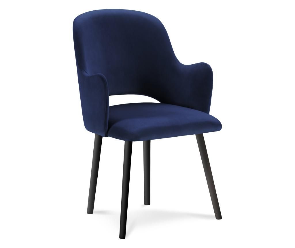 Set 2 scaune Milo Casa, Laelia Royal Blue, 54x50x85 cm - Milo Casa, Albastru