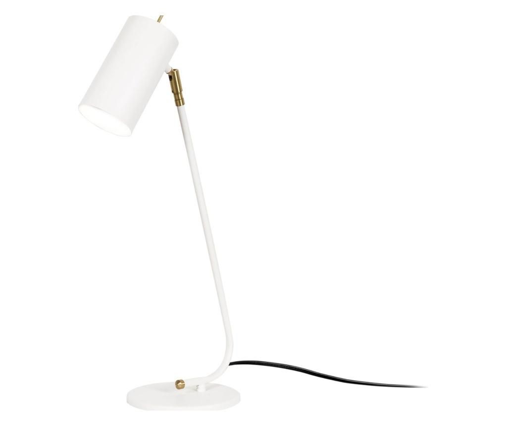 Lampa de masa Alby, Sivani One White, metal, max. 100 WATT W, E14, 26x8x55 cm - Alby, Alb