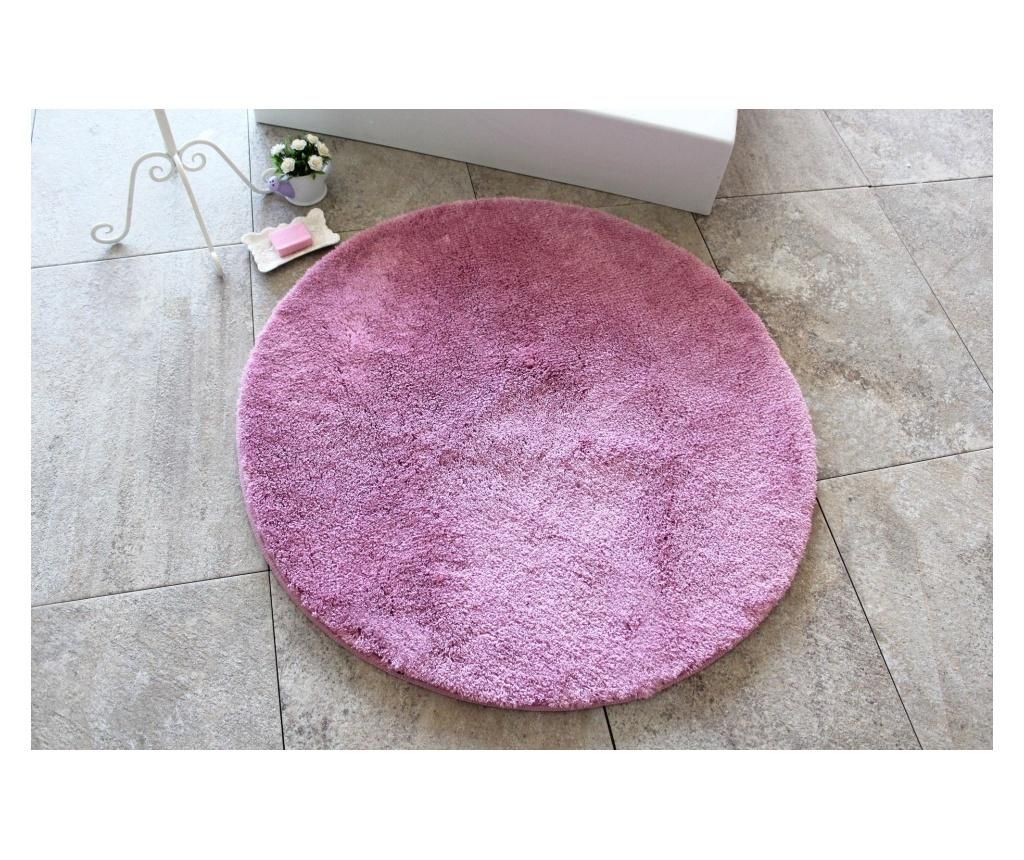 Covoras de baie Chilai Home, Colors of Lilac, fibre acrilice antibacteriene, 90 cm, lila, lila – Chilai Home, Mov Chilai Home imagine 2022