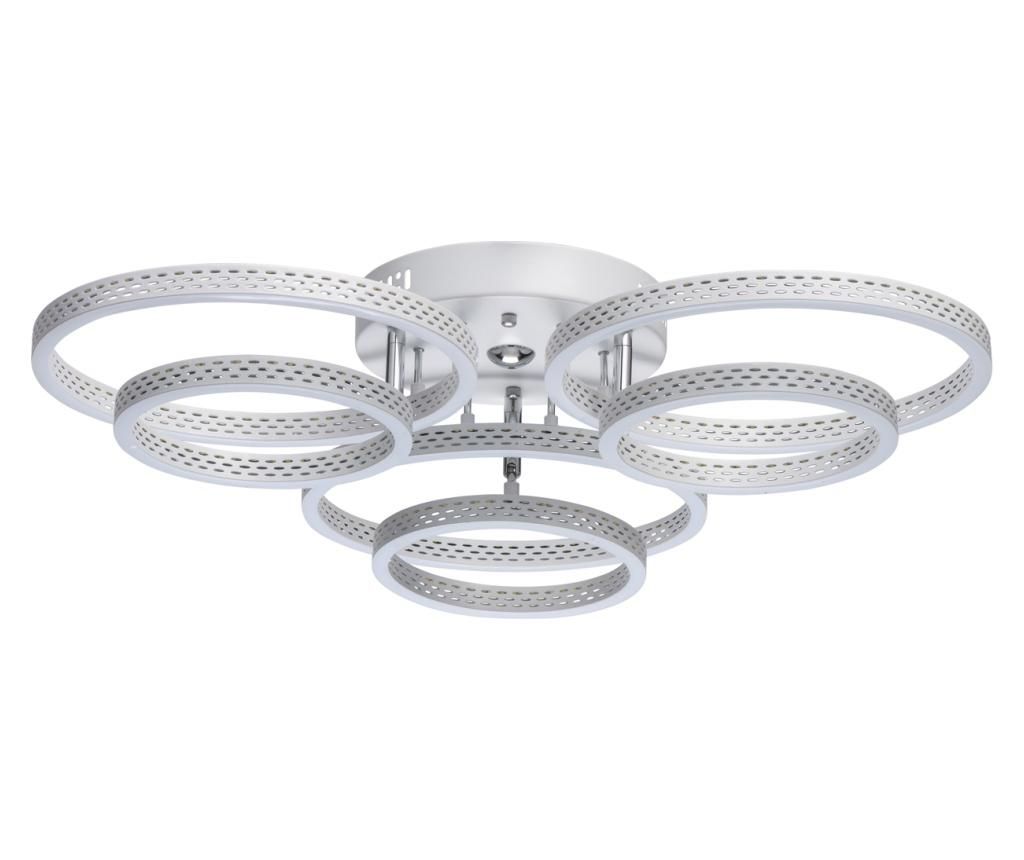 Lustra Functional Lighting, Aurich, metal, LED, max. 70 W, 70x70x14 cm – Functional Lighting, Alb Functional Lighting