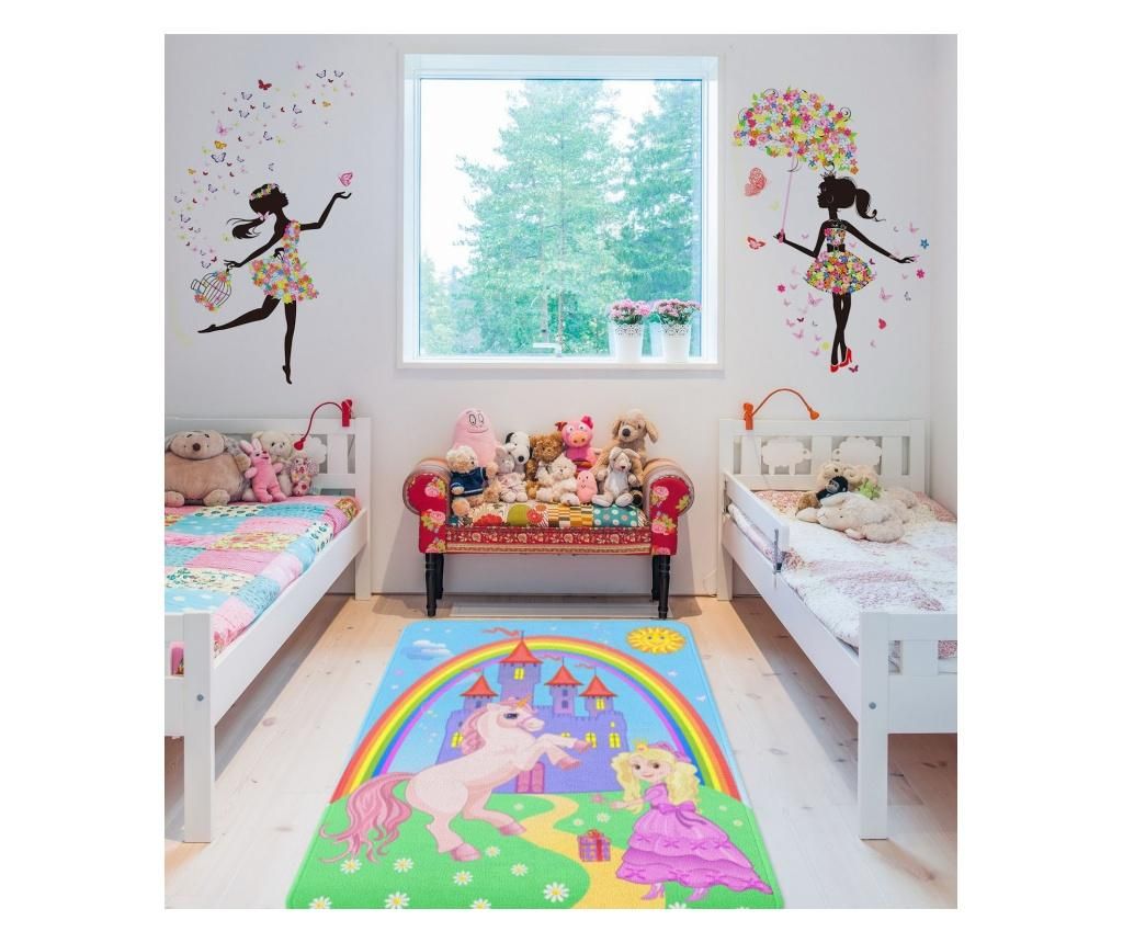 Covor pentru copii Oyo Kids, 100x140 cm, poliester - Oyo Kids, Multicolor - 2