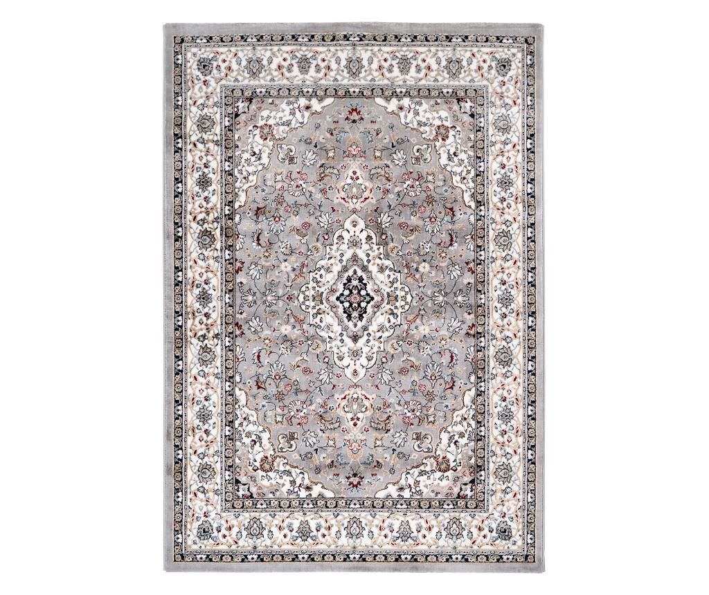 Covor Obsession, Isfahan, 80×150 cm, gri – Obsession, Gri & Argintiu Obsession