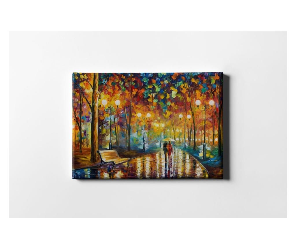Tablou Casberg, Street Lights, canvas din bumbac, 40×60 cm – CASBERG, Multicolor CASBERG imagine 2022